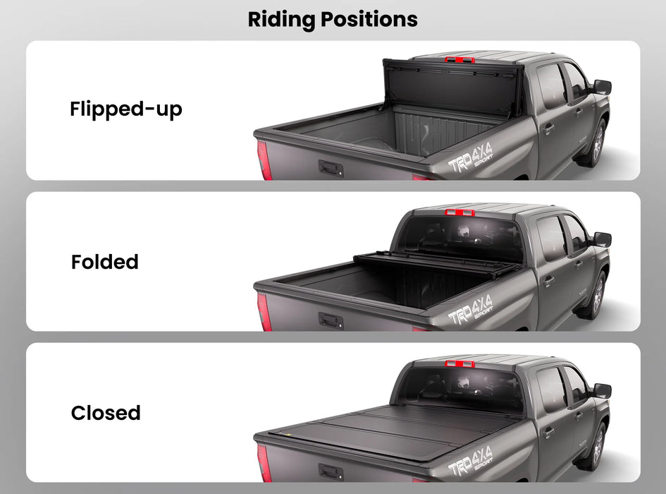 Worksport NEXUS Flip-Up Hard Tonneau Cover