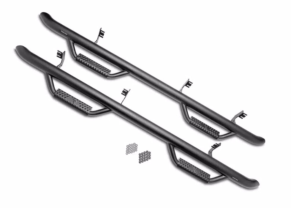 N-Fab Black Cab Length Nerf Bars For 2015-2019 GM Silverado/Sierra 2500/3500