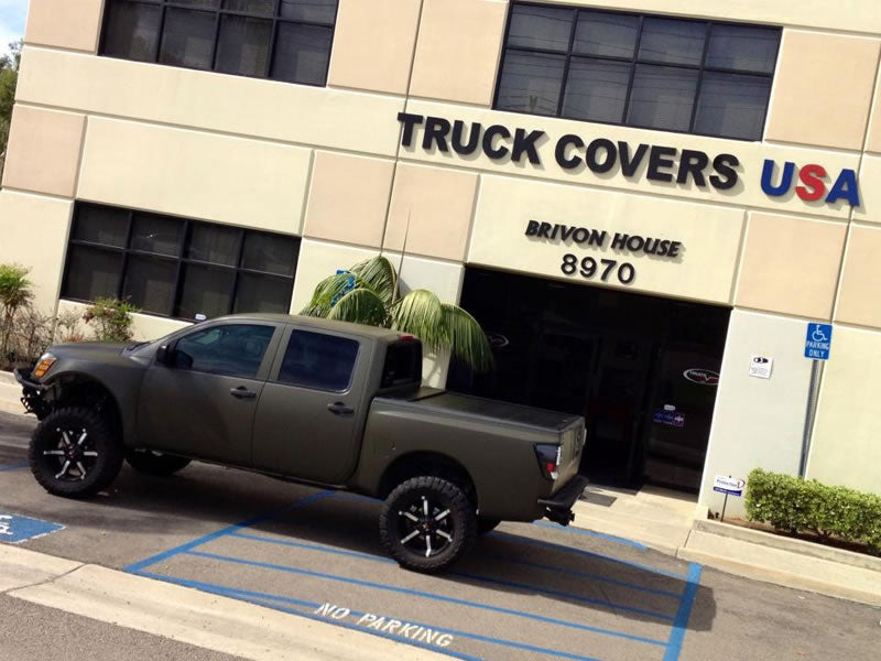 Truck Covers USA American Roll Cover Matte Black For 16-23 Nissan Titan XD & 17-23 Titan 6'7" Bed - CR545MT