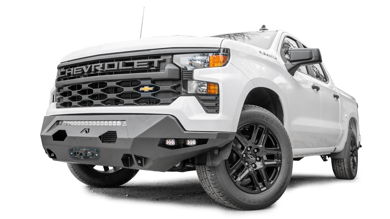Fab Fours Matrix Front Bumpers For 2022-2026 Chevrolet Silverado 1500