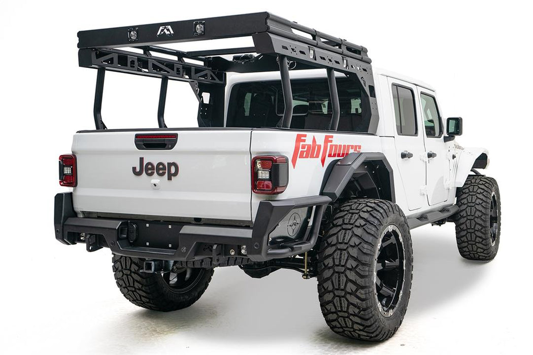 Fab Fours Premium Rear Bumpers For 2020-2026 Jeep Gladiator