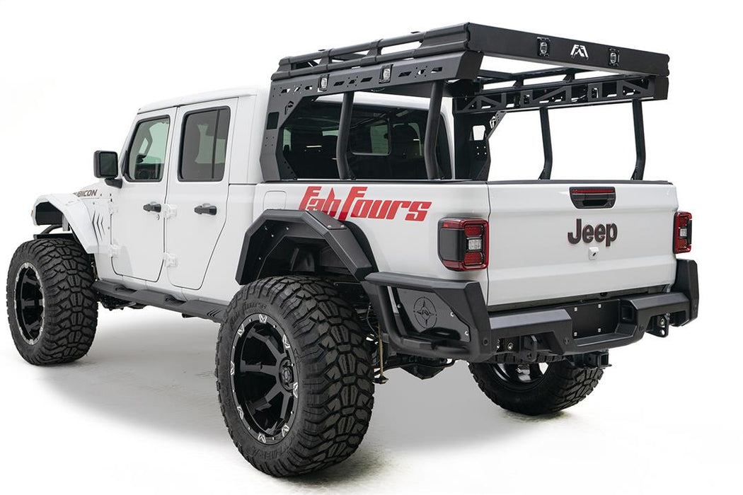 Fab Fours Premium Rear Bumpers For 2020-2026 Jeep Gladiator