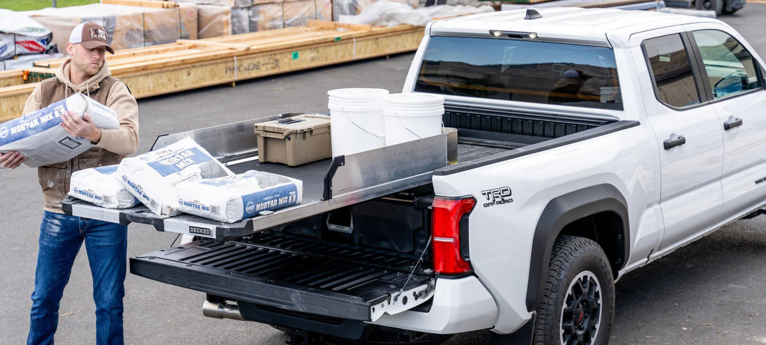 DECKED CargoGlide Truck Bed Slide For Midsize Short Bed Trucks