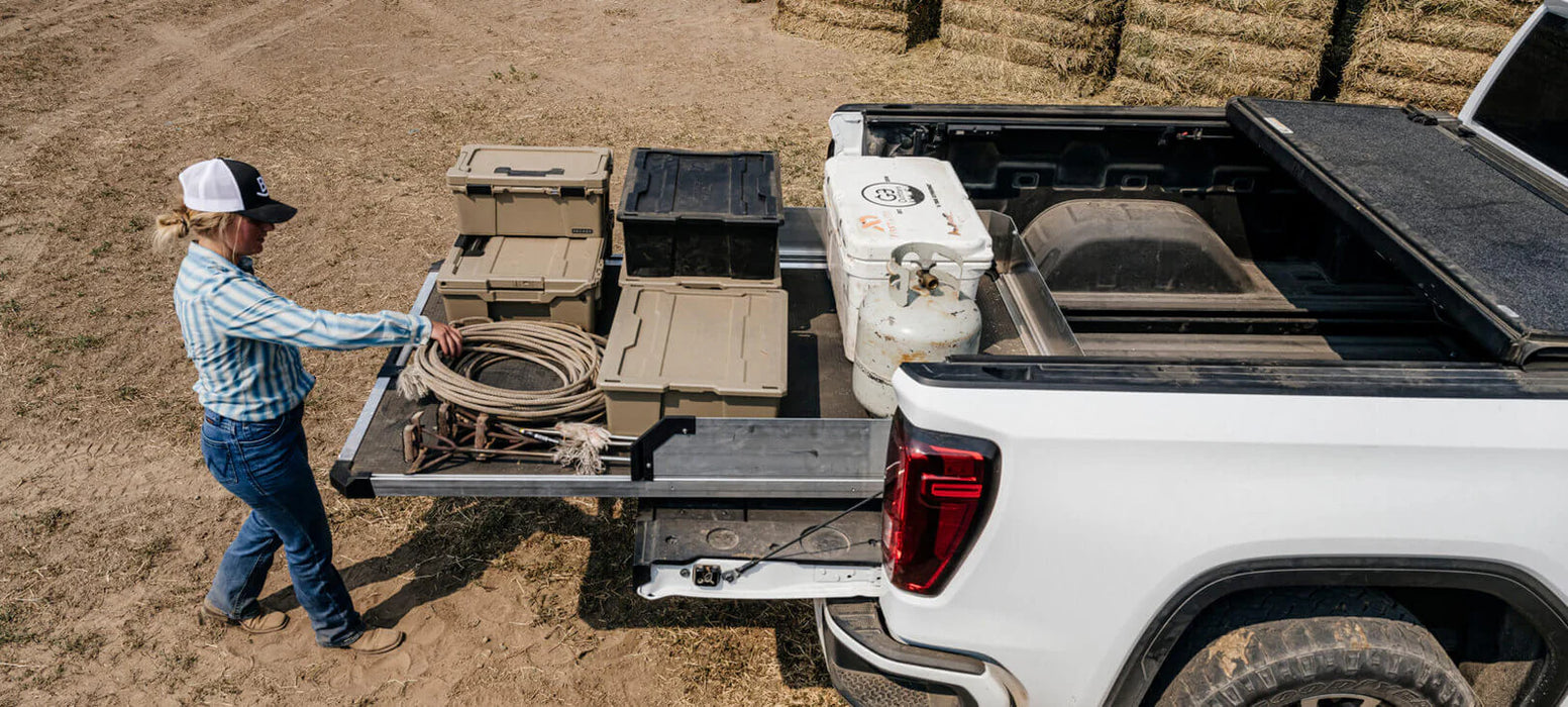 DECKED CargoGlide Truck Bed Slide For Midsize Short Bed Trucks