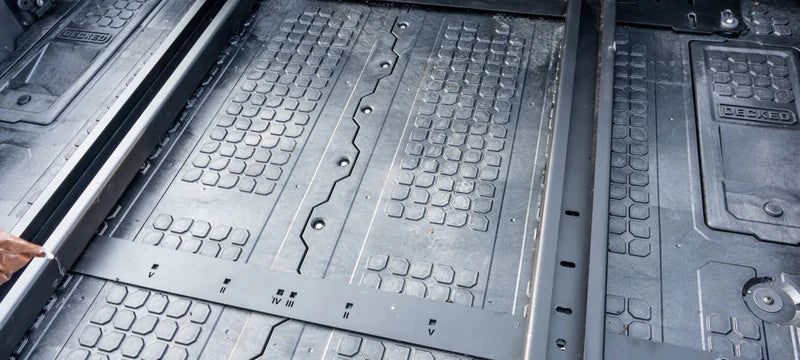 DECKED CargoGlide Mounting Brackets for Drawer System