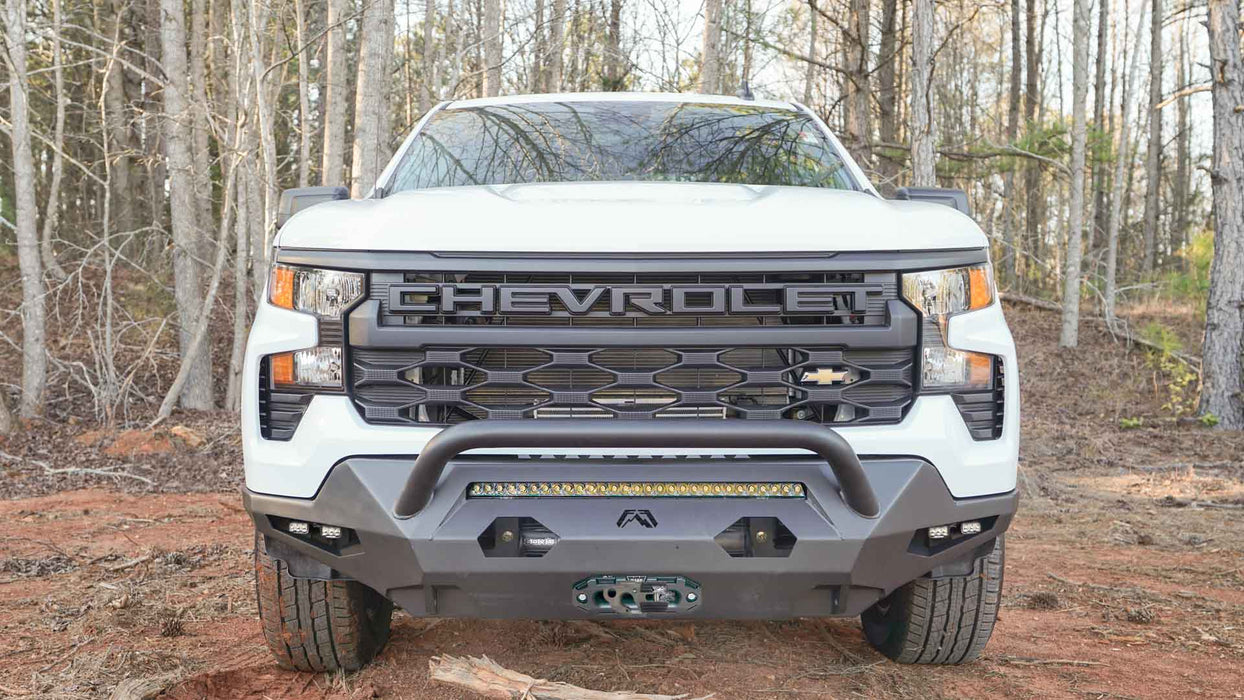 Fab Fours Matrix Front Bumpers For 2022-2026 Chevrolet Silverado 1500