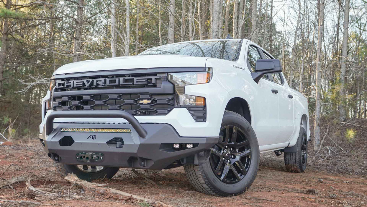 Fab Fours Matrix Front Bumpers For 2022-2026 Chevrolet Silverado 1500