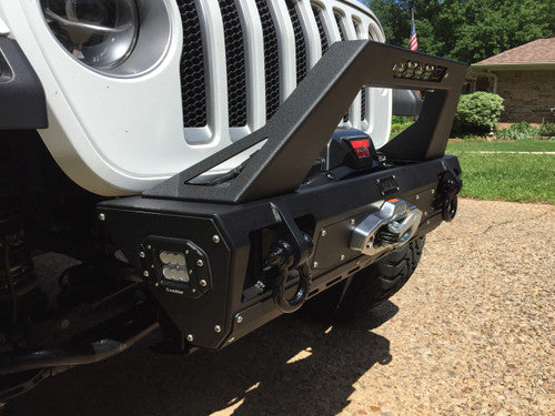 Bodyguard Jeep Gladiator Stubby Front Bumpers With Baja