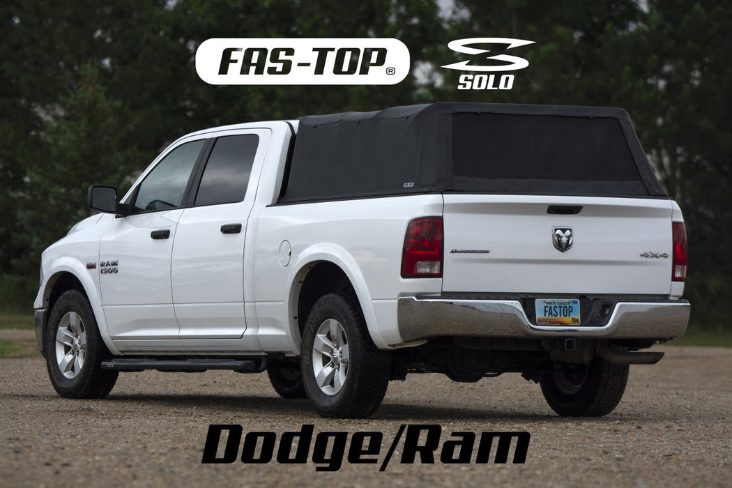 Fas-Top Solo Soft Truck Topper For 02-08 RAM 1500 & 03-09 2500/3500 6'4" Bed - 24131