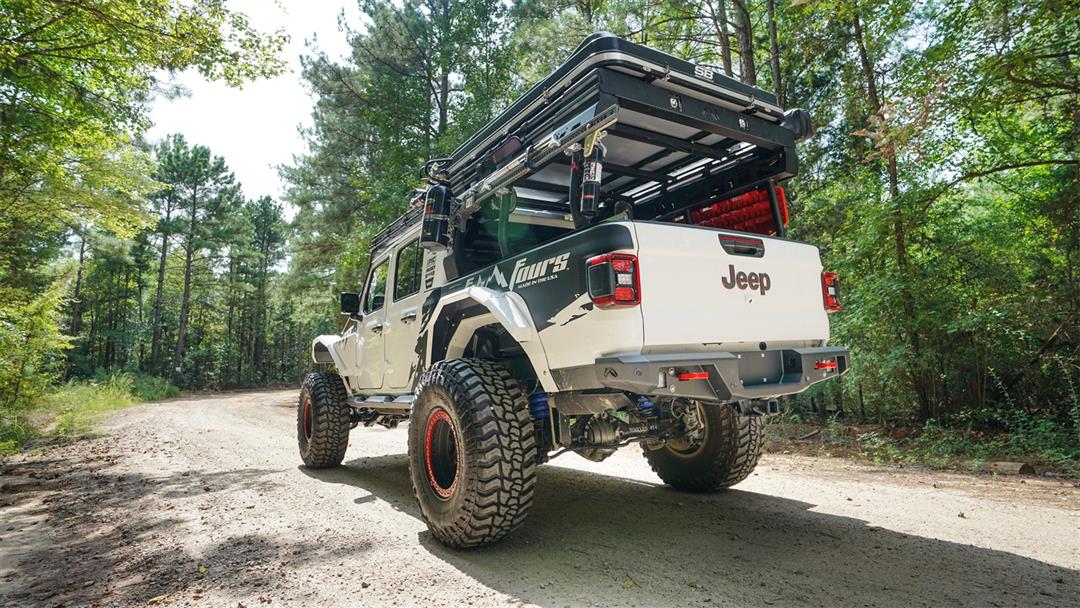 Fab Fours Premium Rear Bumpers For 2020-2026 Jeep Gladiator