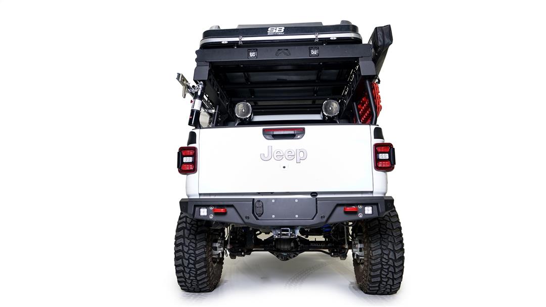 Fab Fours Premium Rear Bumpers For 2020-2026 Jeep Gladiator
