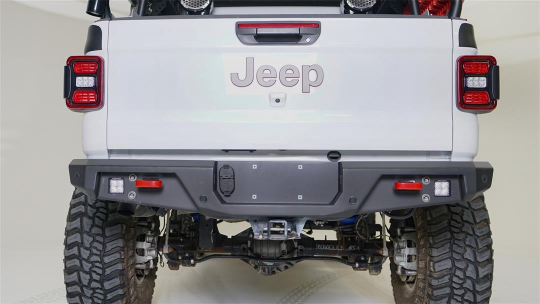 Fab Fours Premium Rear Bumpers For 2020-2026 Jeep Gladiator