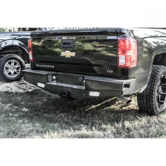 Ranch Hand Sport Rear Bumper For 14-18 GMC/Chevrolet Sierra/Silverado 1500 & 2019 Sierra/Silverado 1500 LTD/LD - SBC14HBLSL