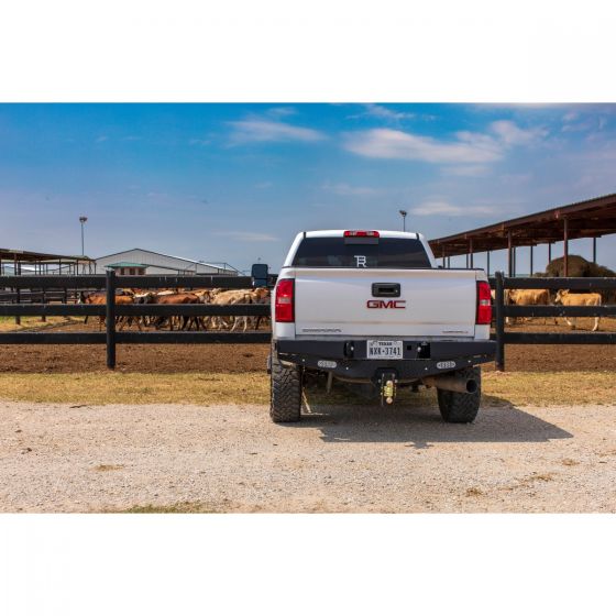 Ranch Hand Sport Rear Bumper For 2015-2019 GMC/Chevrolet Sierra/Silverado 2500/3500 - SBC151BLSL