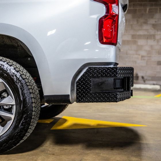 Ranch Hand Sport Rear Bumper For 2019-2026 GMC/Chevrolet Sierra/Silverado 1500 & 2022 Sierra/Silverado 1500 LTD/LD - SBC19HBLSE