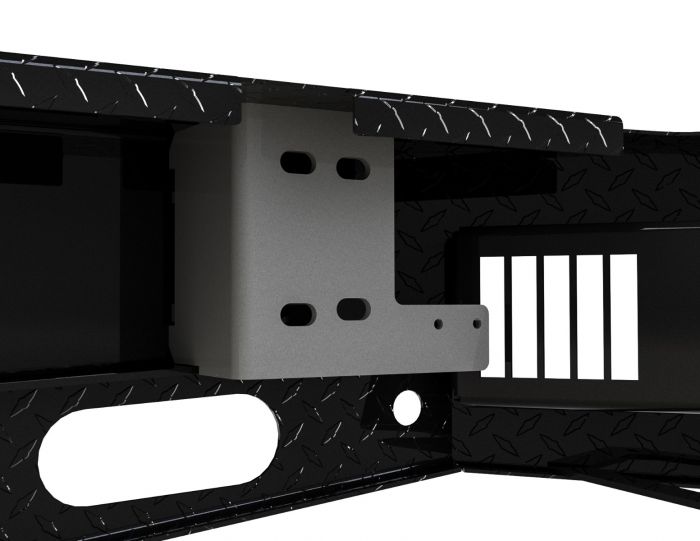 Ranch Hand Sport Rear Bumper For 2019-2026 GMC/Chevrolet Sierra/Silverado 1500/2500/3500 - SBC201BLSL