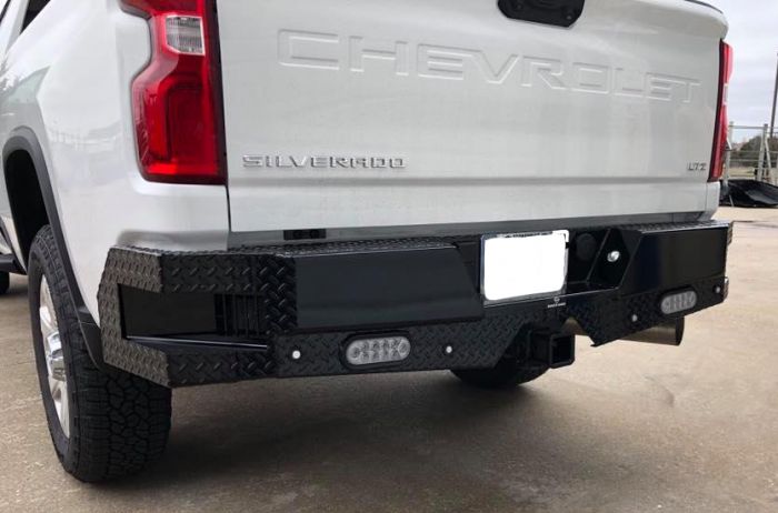 Ranch Hand Sport Rear Bumper For 2019-2026 GMC/Chevrolet Sierra/Silverado 1500/2500/3500 - SBC201BLSL