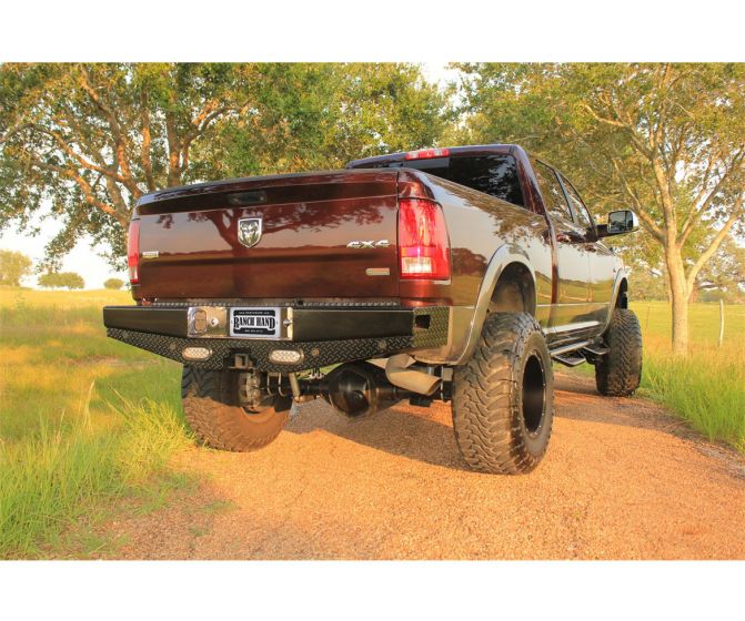 Ranch Hand Sport Rear Bumper For 2009-2018 Dodge RAM 1500/2500/3500 & 2019-2024 RAM 1500 Classic  - SBD09HBLSL