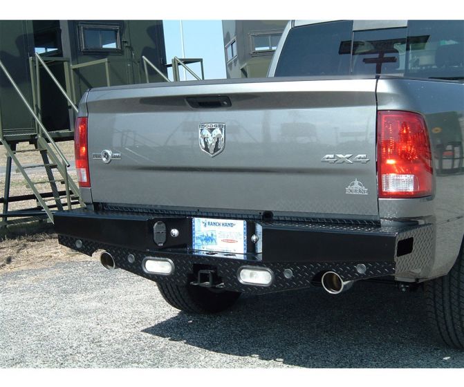 Ranch Hand Sport Rear Bumper For 2009-2018 Dodge RAM 1500 & 2019-2024 RAM 1500 Classic - SBD09HBLSLE