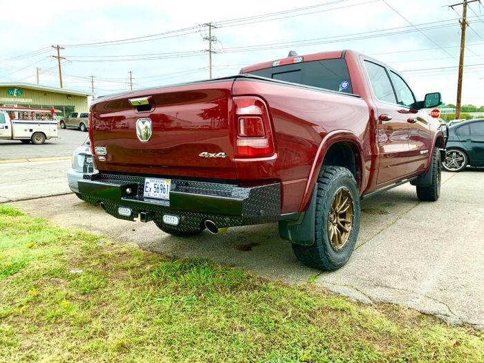 Ranch Hand Sport Rear Bumper For 2019-2024 Dodge RAM 1500 - SBD19HBLSLE