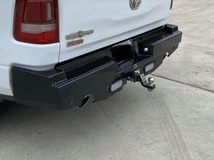 Ranch Hand Sport Rear Bumper For 2019-2024 Dodge RAM 1500 - SBD19HBLSLE