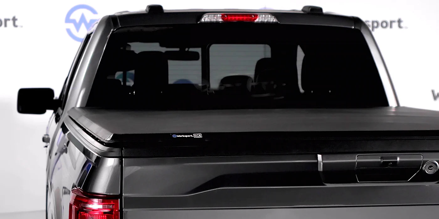 Worksport SC4 Quick Latch Full Bed Access Soft Tonneau Cover