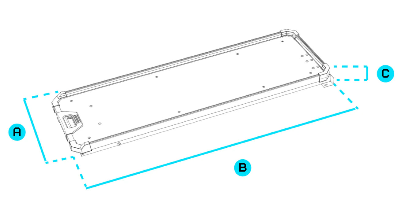 DECKED CargoGlide 600 Truck Bed Slide For 2022-2026 Ford Maverick 4'4" Bed - DCG600-5224