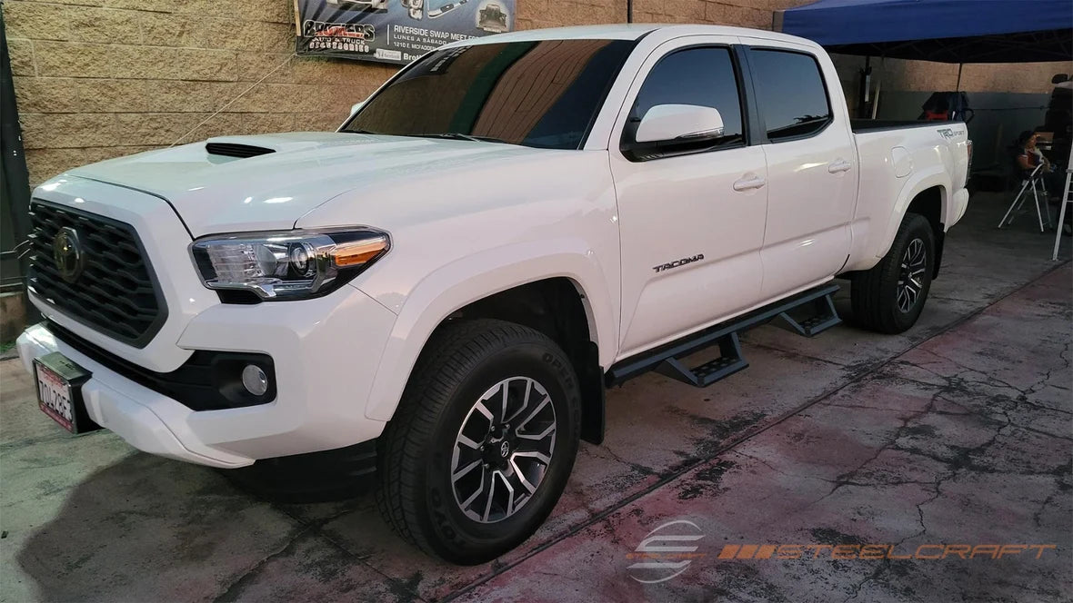 Steelcraft STX Drop Steps For 2005-2023 Toyota Tacoma