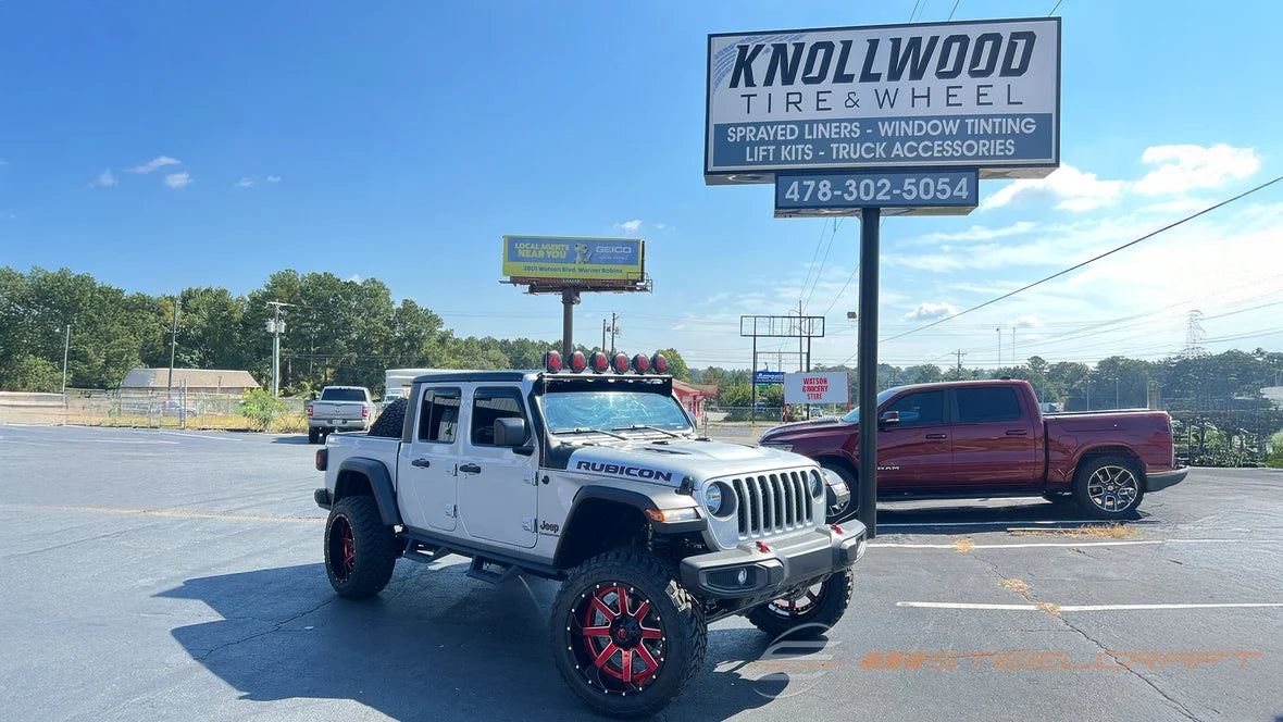 Steelcraft STX Drop Steps For 2020-2026 Jeep Gladiator - 700-22100