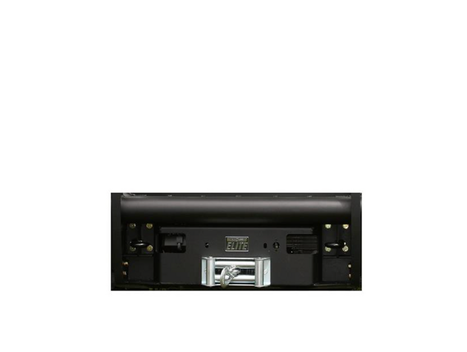 Fab Fours Black Steel Elite Ranch Winch Tray (Fits all full size ELITE Front Bumpers) - QWINCH-1