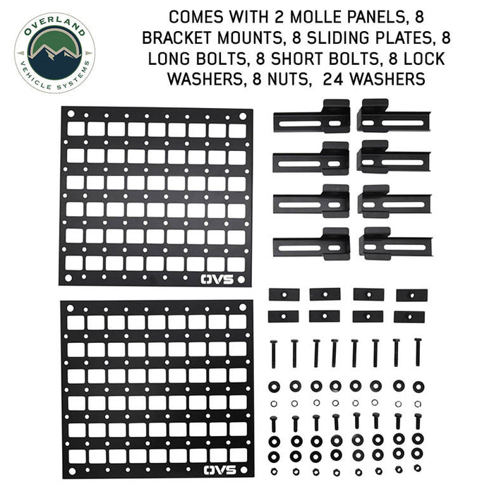 OVS Side Frame Molle Panels (Pair) For Expedition Truck Cap - EXP03