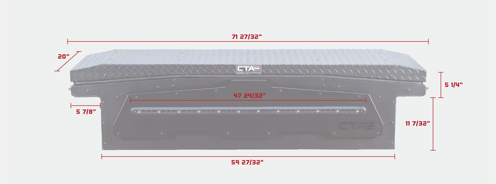 Chandler ADAPT Single Lid Truck Toolbox