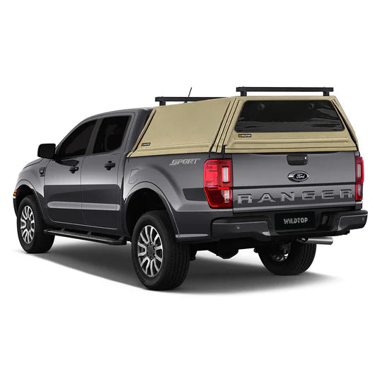 WildTop Ford Ranger Soft Truck Cap for 2019-2023 5ft Bed (61.0 in)