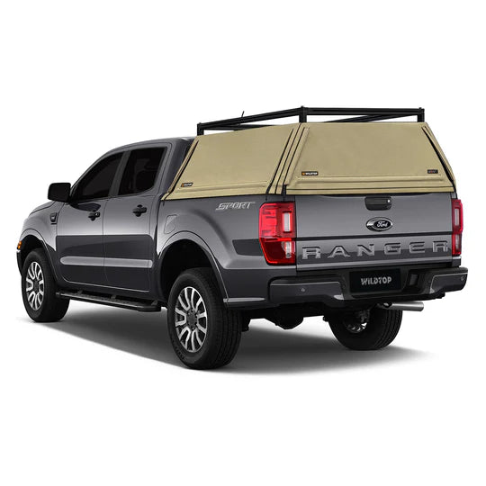 WildTop Ford Ranger Soft Truck Cap for 2019-2023 5ft Bed (61.0 in)