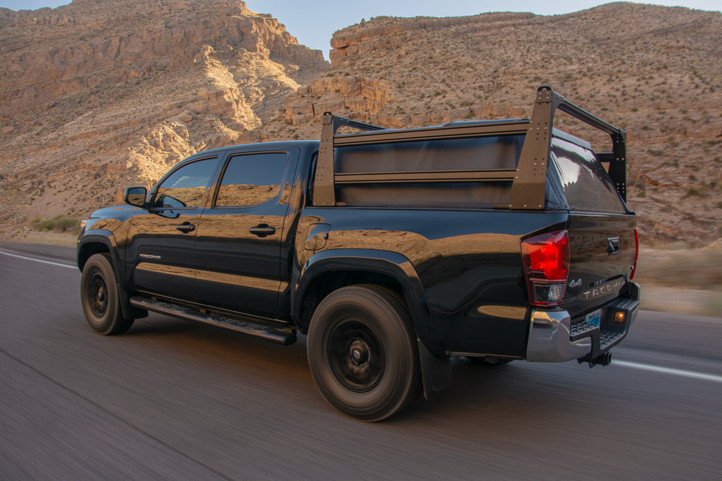 Fas-Top Traveler Sport | 2 in 1 Topper & Tonneau Cover For 2016-2023 Toyota Tacoma 6'2" Bed