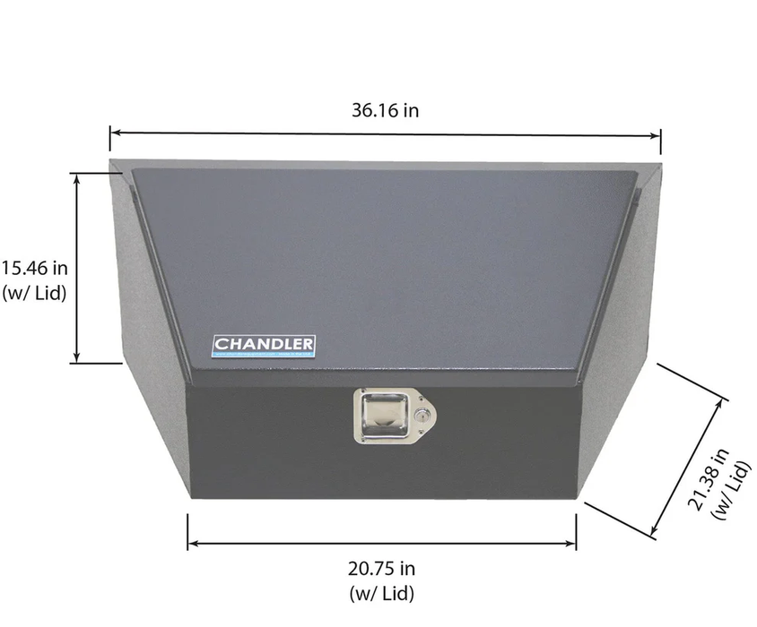 Chandler Steel Trailer Tongue Toolbox