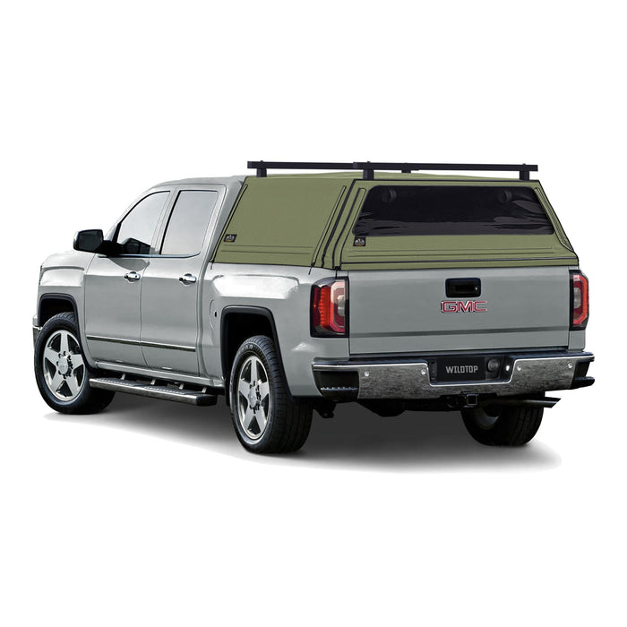 WildTop Soft Truck Cap for 2014-2018 GMC Sierra 1500 Standard Bed (78.9 in)