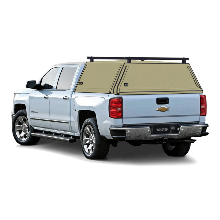 WildTop Soft Truck Cap for 2014-2018 GMC Sierra 1500 Standard Bed (78.9 in)