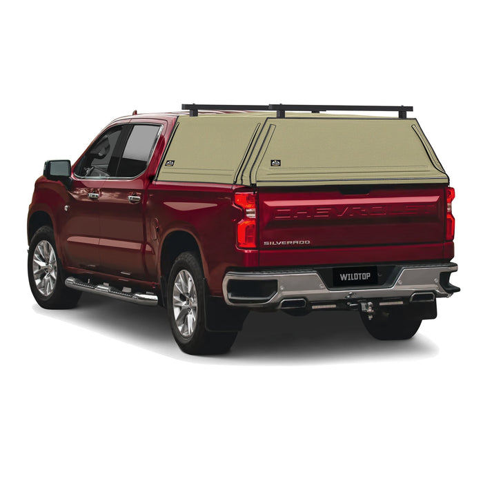 WildTop Soft Top For 2019-Current Chevrolet Silverado 1500 Short Bed (69.9 in)