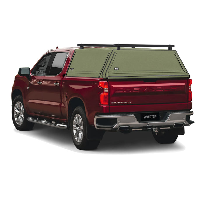 WildTop Soft Top For 2019-Current Chevrolet Silverado 1500 Short Bed (69.9 in)