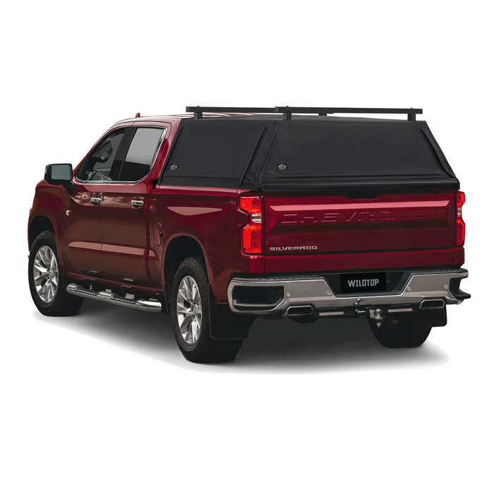 WildTop Soft Top For 2019-Current Chevrolet Silverado 1500 Short Bed (69.9 in)