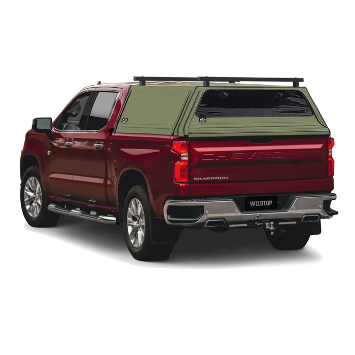 WildTop Soft Top For 2019-Current Chevrolet Silverado 1500 Short Bed (69.9 in)