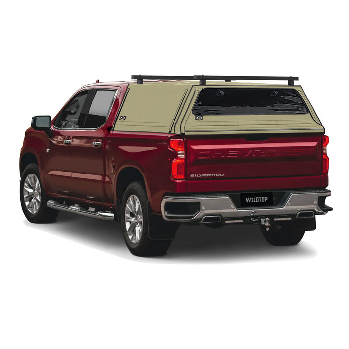 WildTop Soft Top For 2019-Current Chevrolet Silverado 1500 Short Bed (69.9 in)