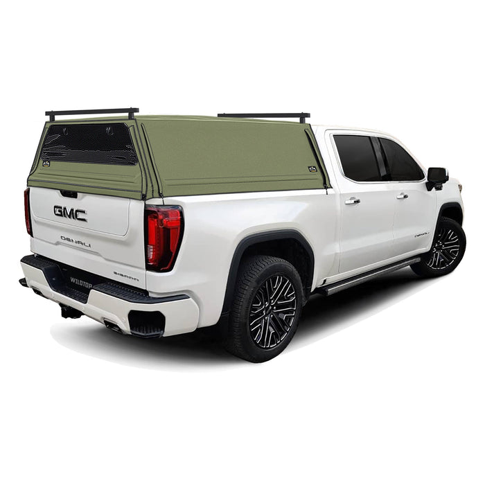 WildTop Soft Top For 2019-Current Chevrolet Silverado 1500 Short Bed (69.9 in)
