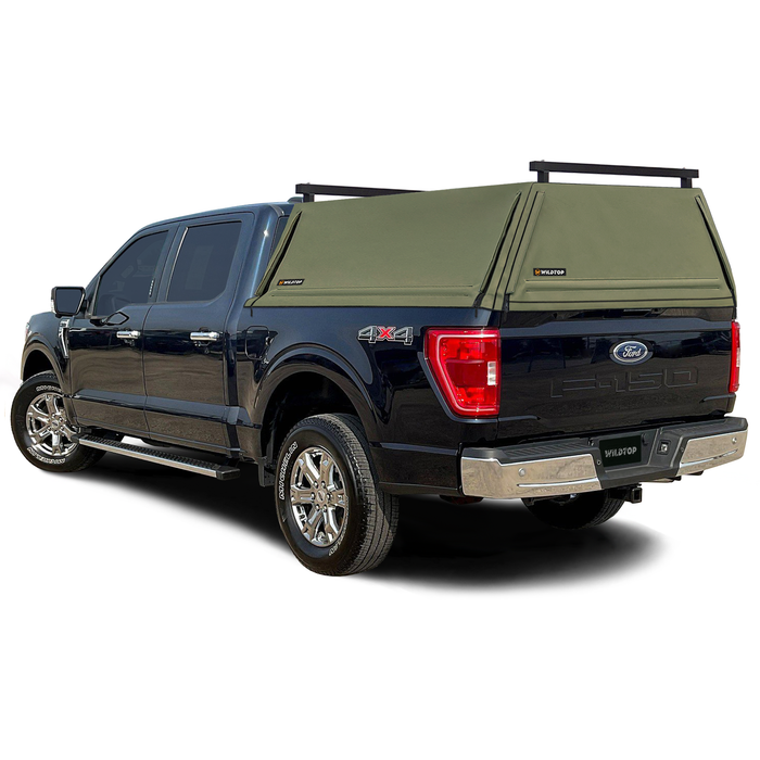 WildTop Soft Truck Cap for 2015-2020 Ford F-150 5.5 ft Bed (67.1 in)