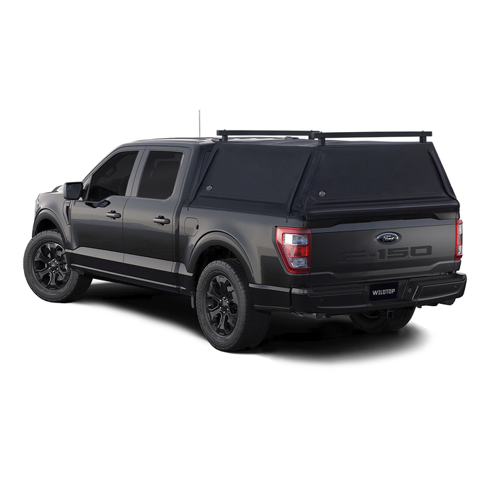 WildTop Soft Truck Cap for 2021-Current Ford F150 5.5 ft Bed (67.1 in)