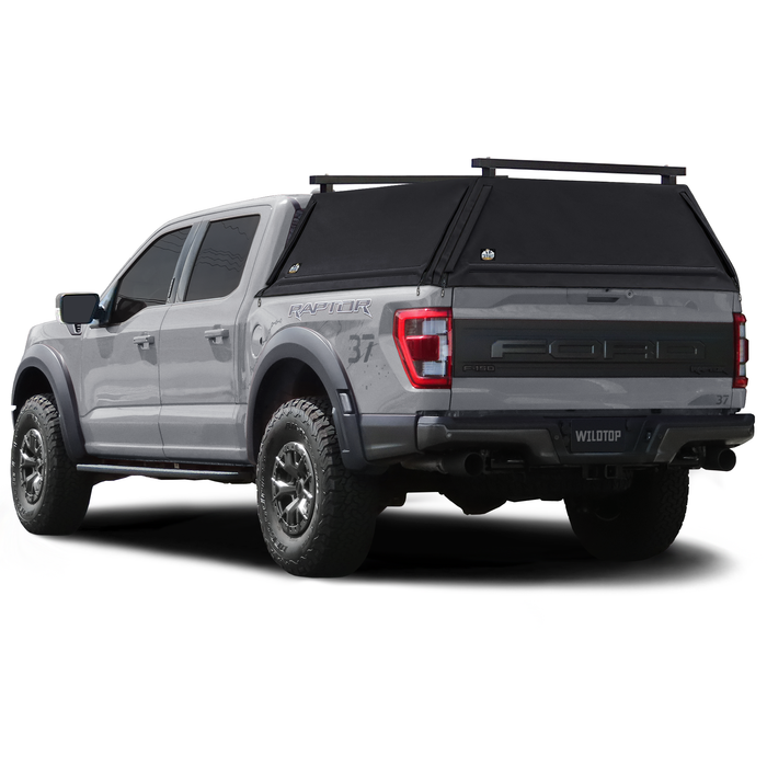 WildTop Soft Truck Cap for 2021-Current Ford F150 5.5 ft Bed (67.1 in)