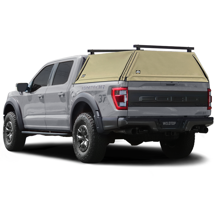 WildTop Soft Truck Cap for 2021-Current Ford F150 5.5 ft Bed (67.1 in)