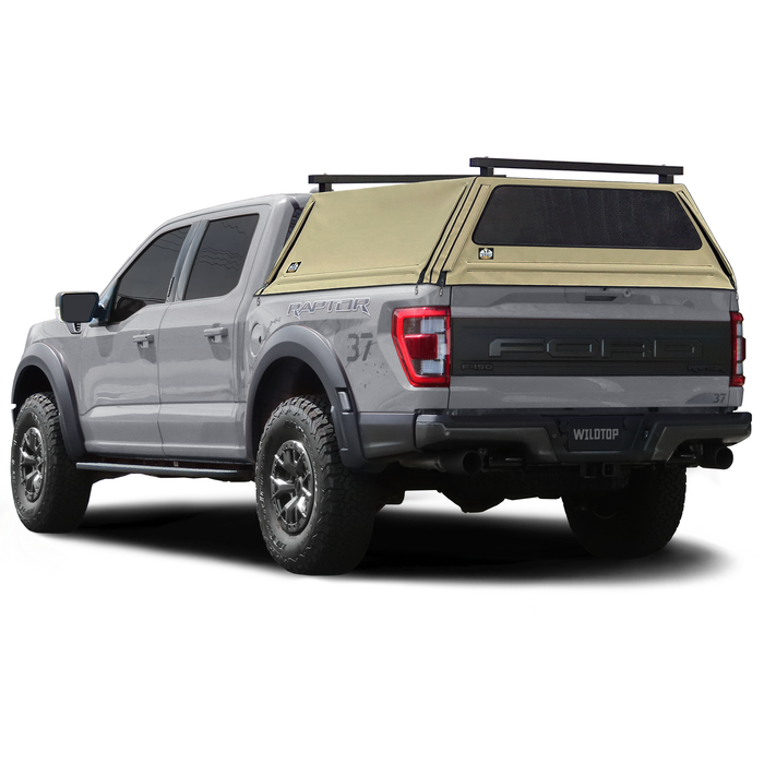 WildTop Soft Truck Cap for 2021-Current Ford F150 5.5 ft Bed (67.1 in)