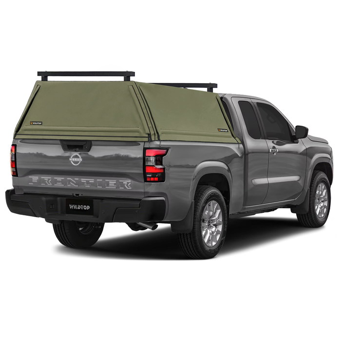 WildTop Soft Truck Cap For 2022-Current Nissan Frontier Long Bed (73.3 in)